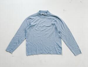 Vintage 90s Stephanie Andrews Blue Sweater Medium
